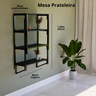 mesa prateleira pr medidas fechada